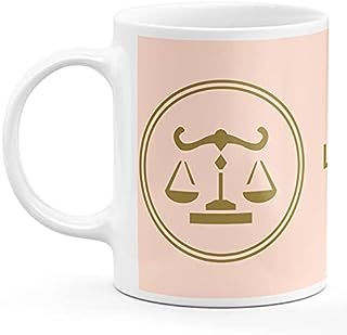 Kiya Craft Zodiac Sign of Libra Gift Coffee Mug