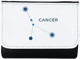 DIYthinker Cancer Constellation Sign Zodiac Multi-Function Faux Leather Wallet Card Purse Gift