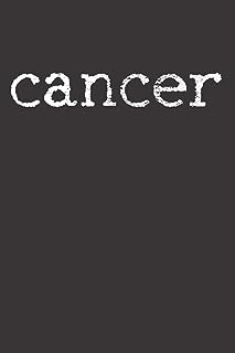 Cancer Zodiac Sign Notebook Journal: Cancer Zodiac Sign Notebook Journal Gift College Ruled 6 x 9 120 Pages
