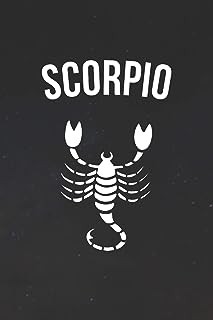Scorpio Notebook 'Zodiac Signs' - Zodiac Diary - Horoscope Journal - Scorpio Gifts for Her: Medium College-Ruled Journey Diary, 110 page, Lined, 6x9 (15.2 x 22.9 cm)