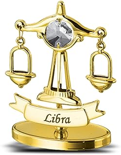 Zodiac Power Gold Plated Libra Sign Showpiece for Home Décor - Gift