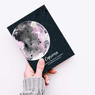 NAUTANKISHAALA - Zodiac Sign Capricorn Diary Notebook - Size A5 | 8 in * 6 in | Unruled | 80 GSM | 72 Pages| Birthday Gifts and for Office and School and Personal Use | Printed Designer Notebook